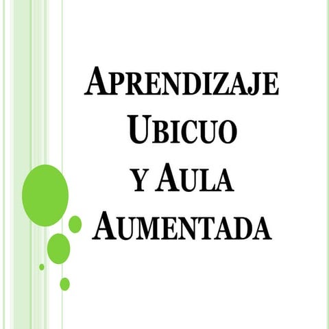 Aprendizaje Ubicuo | PPTX