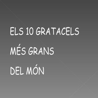 Els 10 gratacels més alts del món.