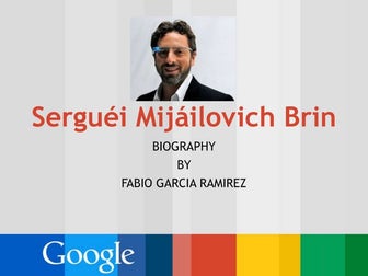 Serguey brin-biography