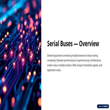 Serial Communication Interfaces | PDF