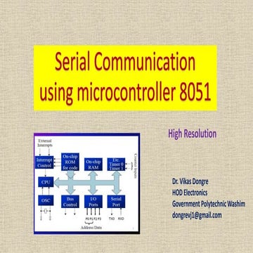 Serial communication | PPTX | Operating Systems | Computer Software and ...