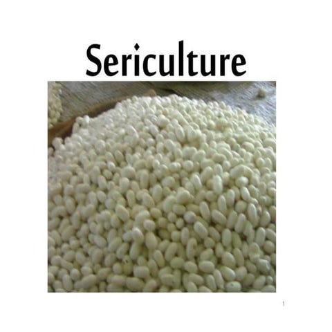 Introduction to sericulture | PPTX