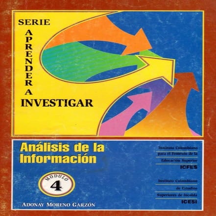 Serie aprender a_investigar,_módulo_4_análisis_de_la_información