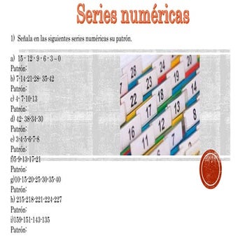 Serie numerica | PPT