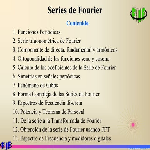 Series de fourier