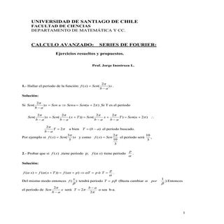 Series de fourier 22 Ejercicios Res...