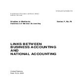 Links between Business Accounting and National Accounting UNSD, 2000