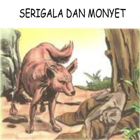 Serigala dan monyet