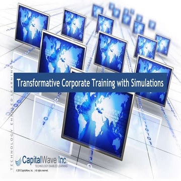 Transformative Corporate Training with Simulations 