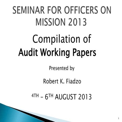 RESERVED TO SERMINAR FOR MISSION 2013.pptx