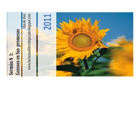 Sermón 1 gozosos en sus promesas
