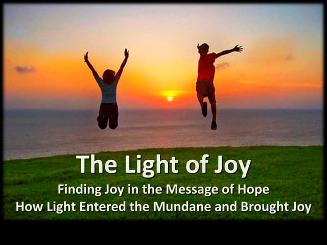 Light of Joy - Advent Week 3