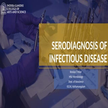 SERODIAGNOSIS OF INFECTIOUS DISEASE 2.pptx