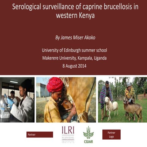 Serological surveillance of caprine brucellosis in western Kenya
