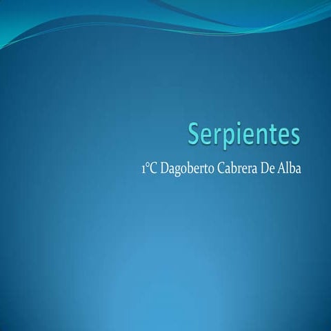 Serpientes