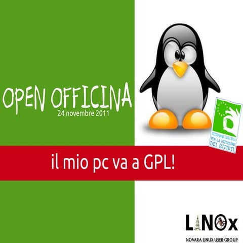 Open Officina - Linux su pc datati