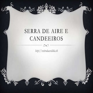 Serra de aire e candeeiros
