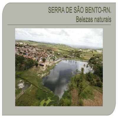 Serra de são bento rn