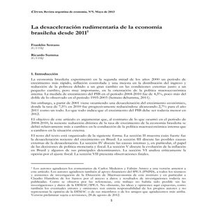 La Desaceleración Rudimentaria de l...