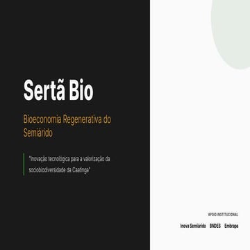 Sertã_Bio_-_Pitch_Deck_Refinado.pdfpppppp | PDF
