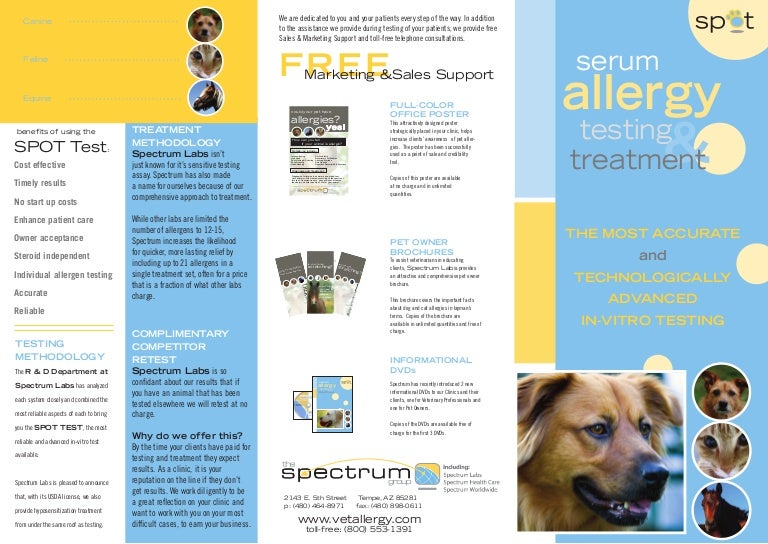 Serum allergy testing & treatment
