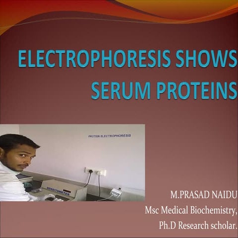 Serum protein electrophoresis & their clinical importance
