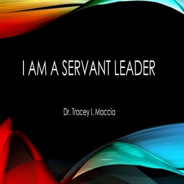 Servant leader
