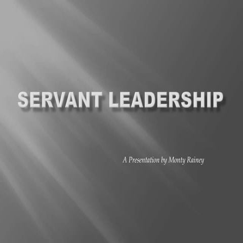 Servant Leadership