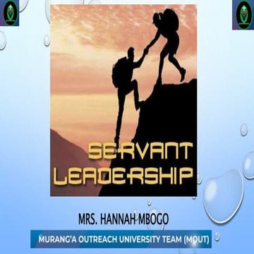 Servant leadership
