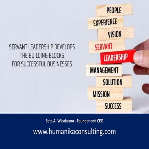 Servant Leadership Develops The Building Blocks For Successful  Business