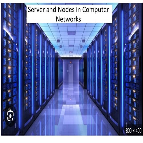 Understanding Servers and Nodes in Computer Networks: Roles, Functions ...