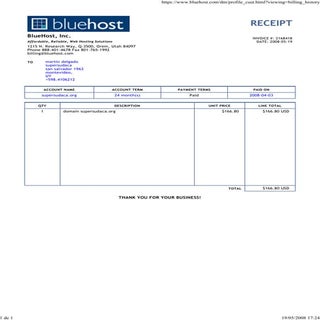 Server Bluehost