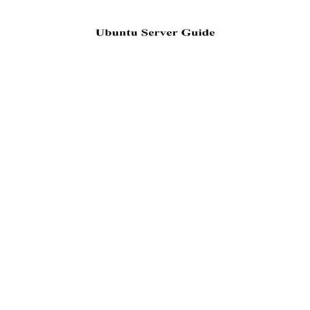 Serverguide ubuntu11.10