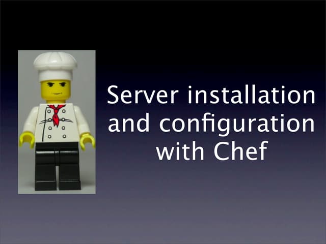 Server Installation and Configurati...