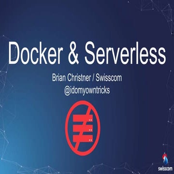Docker Serverless | PPT