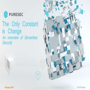 The Top 10 Most Common Weaknesses in Serverless Applications 2018