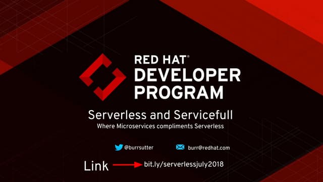 Serverless and serverfull - where microservices compliments serverless