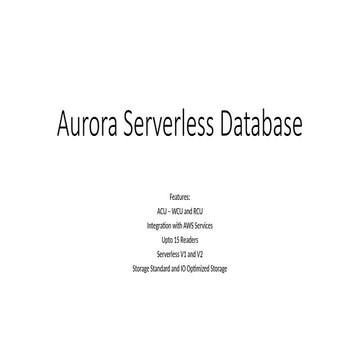 AWSServerlessAuroraDatabaseNewOffering.pptx