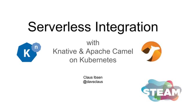 Serverless integration with Knative and Apache Camel on Kubernetes