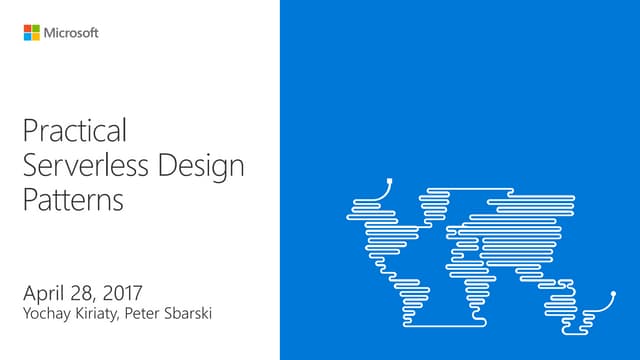 Serverless patterns v2 public