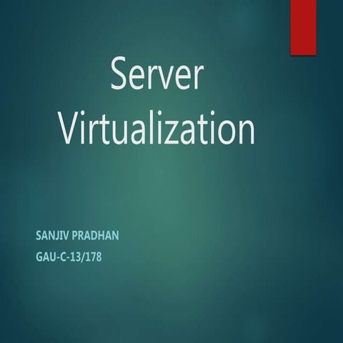 Server Virtualization