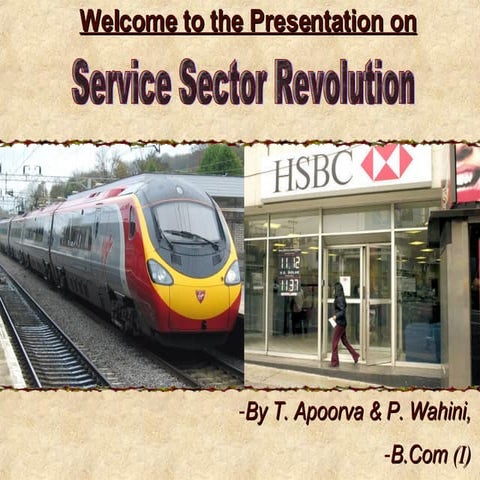 Service Sector Revolution