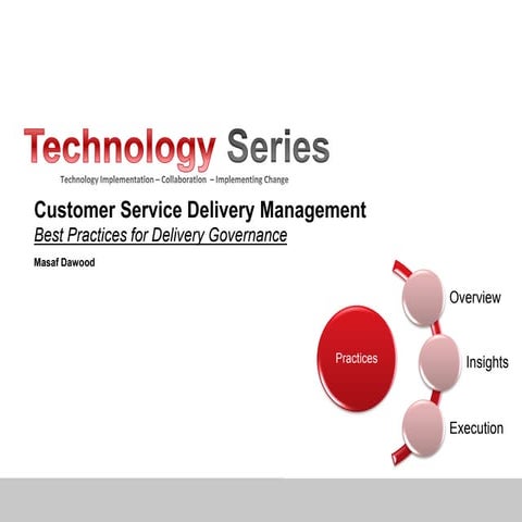 Service delivery governance