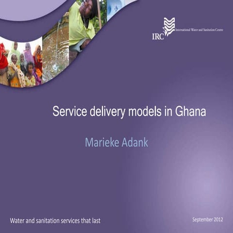 Service delivery models Ghana