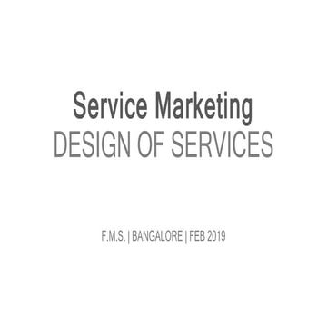 Service Design