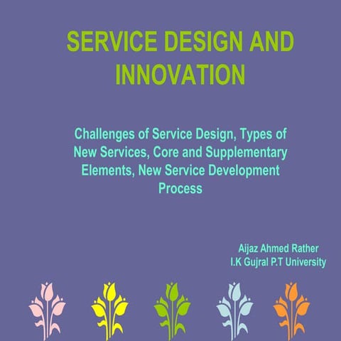 Service Design