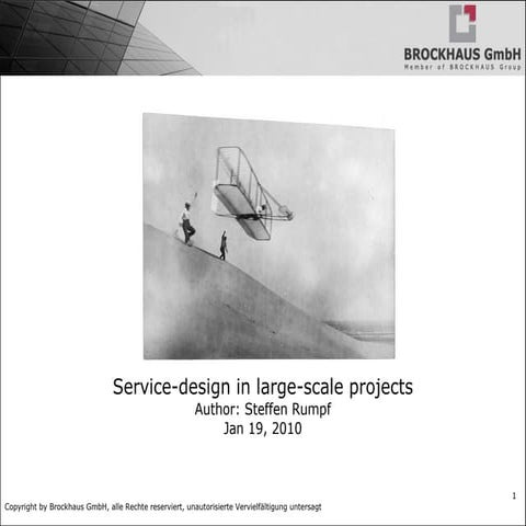 Servicedesign In Großprojekten