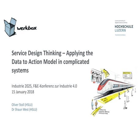Service Design Thinking – Applying the Data to Action Model in complicated sy...