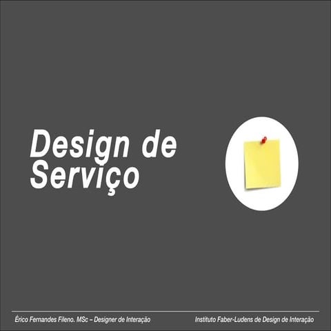 Workshop - Service Design