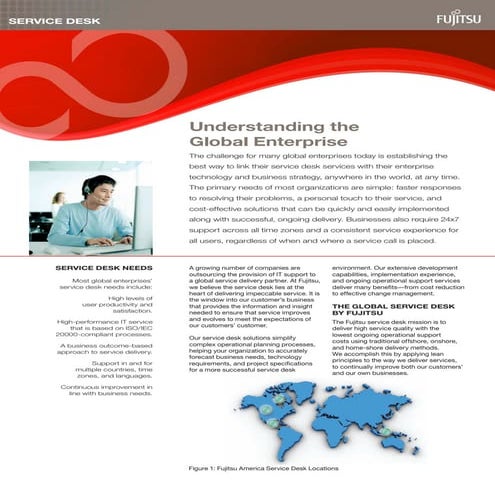 Service Desk Factsheet